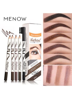 Buy 5 Colors Eyebrow Pencil Natural Makeup Eyebrow Enhancers Cosmetic Art Waterproof Tint Stereo Types Coloured Beauty Eye Brow Pen Tools 5 Pcs in Saudi Arabia