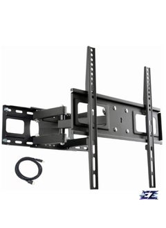 Buy TV Wall Mount Bracket for Most 32-65 Inch LED, LCD, OLED, UHD Plasma Flat Screen TV, with Full Motion Tilt Swivel Articulating Dual Arms 14" Extend,400x400mm,100 LBS WR9 in UAE