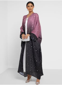 Buy Ombre Print Abaya in UAE