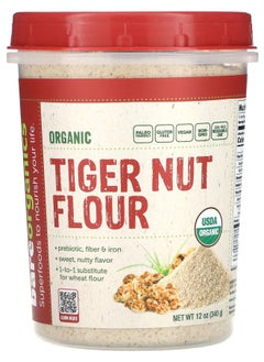 Buy Organic Tiger Nut Flour 12 oz (340 g) in UAE