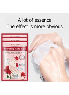 Buy Rose Hyaluronic Nourishing Hand Mask in Saudi Arabia