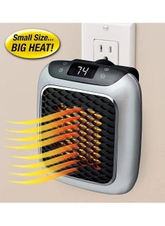 اشتري Space Heater, Portable Electric Space Fan Hearter with Thermostat, Easy Grip في الامارات