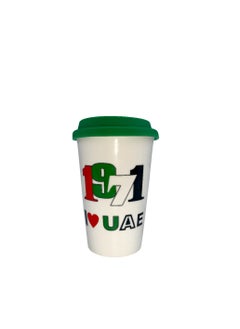 اشتري UAE Mug With Lid 12.5Cm في الامارات