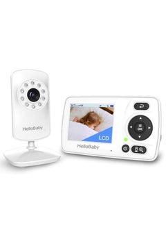 Buy Hello Baby Monitor with Camera and Audio, 1000ft Long Range Video Baby Monitor No WiFi, Baby Security Camera, for Baby, Pet, in Saudi Arabia