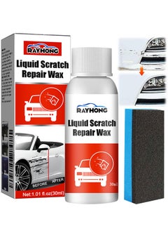 Buy Automotive Liquid Scratch Repair Waxes, Car Paint Scratch Repair Agent, Care Grinding Polishing Restorer Liquid, Easily Repair Paint, Minor Scrapes Quickly Remover, Polish Paint Restorer With Sponge in UAE