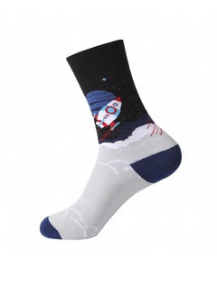 Buy Unisex Absorb Sweat and Deodorize Socks 3 Pairs High Quality Socks One Size Fits All in UAE