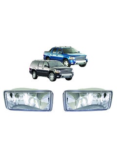 اشتري Dlaa Pack of 2 | CV287 Fog Lamp Suitable for Silverado 2009-2014 | Tahoe (LT 4X4) 2010-2014 في الامارات