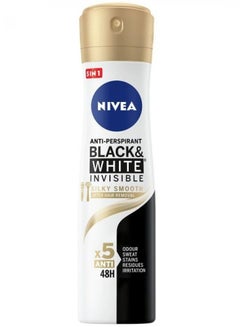 Buy Black & White Invisimle  Antiperspirant Spray 48 Hours Protection . in Saudi Arabia