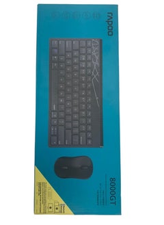 Buy wireless keyboard and mouse black in Saudi Arabia