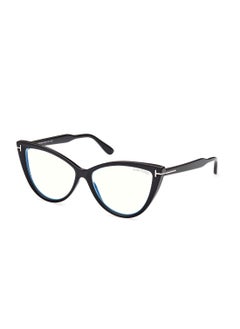 Buy Women's Cat Eye Eyeglass Frame - FT5843-B00556 - Lens Size: 56 Mm in UAE