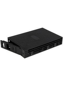 اشتري 2.5In Sata Sas Ssd Hdd To 3.5In Sata Hard Drive Converter Storage Bay Adapter 3.5 Inch To 2.5 Inch Black 25Satsas35 في السعودية