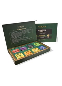 Buy Vahdam Teas Founder's Select Tea, 40 Tea Bags, Assorted in UAE