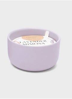 Buy Wabi Sabi Lavender Mimosa Candle in UAE