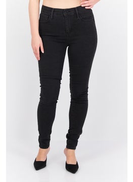 اشتري Women Regular Fit Washed Jean, Black في الامارات