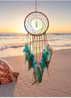 Buy Dream Catcher Handmade Traditional Feather Wall Hanging Home Decoration Decor Ornament Craft in UAE