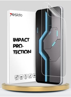 Buy itel P65 4G 2024 Yesido Premium Hydrogel Film Thin and Flexible Screen Protector - Clear in UAE