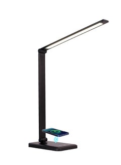 Buy LED Desk Lamp with Wireless Charger Dimmable Table Lamps in UAE