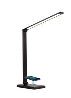 Buy LED Desk Lamp with Wireless Charger Dimmable Table Lamps in UAE