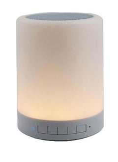 Buy Touch Lamp Portable Wireless Speaker White in Saudi Arabia