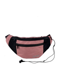 Buy Fashion Pyramid Beehive Waist Bag With AUX Port - Pink in Egypt