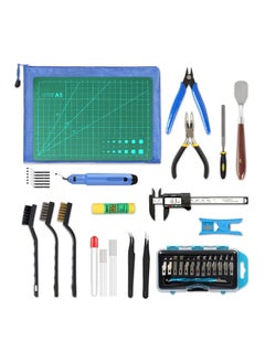 Buy 45 Pieces 3D Printer Tools Kit, 3D Printing Accessory Includes Deburring Tool, Digital Caliper, Art Knife Set, Tube Cutter, Storage Bag Suitable for 3D Print Removing, Cleaning, Finishing in Saudi Arabia