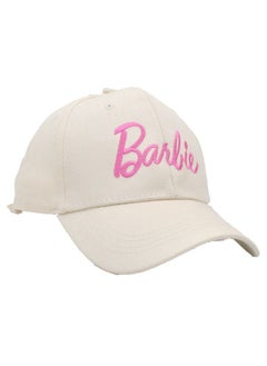 Buy Leisure Cap Snapback Baseball Cap with Pink Embroided Barbie Logo in Saudi Arabia