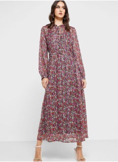 Buy Printed Tiered Dress in Saudi Arabia