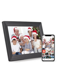 Buy Andoer 10.1 Inch Smart WiFi Digital Photo Frame Digital Photo Album 1280*800 IPS Touchscreen Built-in 16GB Memory Auto Rotation Share Photos Videos via APP with Backside Stand in UAE