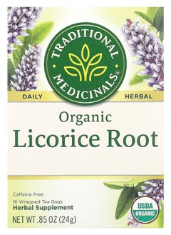 اشتري Organic Licorice Root Caffeine Free 16 Wrapped Tea Bags  0.85 oz (24 g) في الامارات