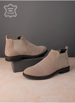 اشتري Genuine Leather Chelsea Boots في السعودية