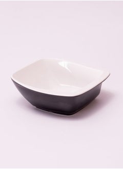 Buy Bright Designs Melamine Bowl 
Set of 6 (L 14cm H 5cm) Double Colour Black in Egypt