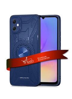 Buy Soft Liquid Silicone Armour Texture Case Cover For Samsung Galaxy A05 4G 2023 Navy Blue in Saudi Arabia