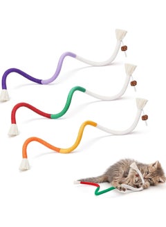 Buy CMGTYYD Catnip Rope Toys,3 PCS Cotton Rope Cat Toys for Indoor Cat,Handmade Pet Chew Toys for Molaring and Lengthen to 70cm in Saudi Arabia