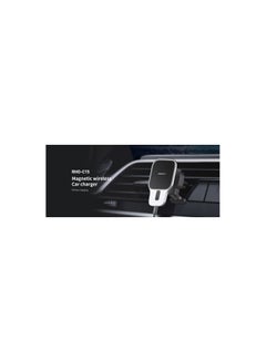 Buy Magnetic Car Holder With Wireless Charging 15W Multicolour in Egypt