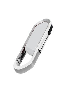 Buy USB Flash Drive, Portable Metal Thumb Drive with Keychain, USB 2.0 Flash Drive Memory Stick, Convenient and Fast Pen Thumb U Disk for External Data Storage, (1pc 16GB Silver) in Saudi Arabia