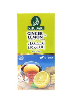 Buy Ginger & Lemon Herbal Drink 50g in UAE