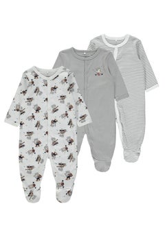 Buy Baby Night Suit W/F Pack of 3 in Saudi Arabia