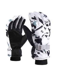 Buy -20℉ Waterproof Winter Gloves for Men/Women Cold Resistant Plush Thickened Cotton Waterproof Anti-slip and Wear-Resistant Warm Gloves for Outdoor Work Motorcycle Cycling Cycling Ski Mountain Climbing in Saudi Arabia