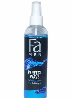 Buy Fa Men Perfect Wave Refreshing Scent Eau de Cologne 250 ML in Egypt