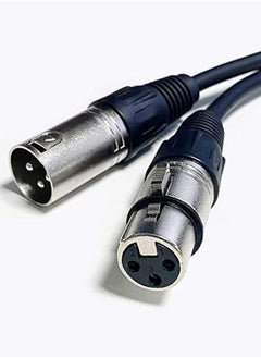 Buy Audio Cable, XLR 3 Pin male to female, AWG24 - 5 Meters in UAE