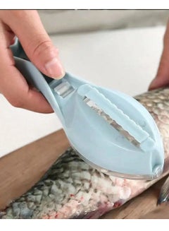 اشتري فرشاة إزالة الحراشف واحدة ,إزالة جلد السمك بسرعة وسهولة لتنظيف مستلزمات مطبخ تجاري في السعودية