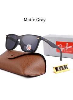 اشتري نظارة شمسية Ray-Ban Classic Pilot Polarized Lens ذات إطار أسود في السعودية