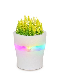 Buy Portable Mini Humidifier, 150ml Small Cool Mist Humidifier with Colorful LED Night Light, with 7 Color Light, Auto Shut-Off Personal Desktop Humidifier for Bedroom Office Travel, USB Rechargeable in UAE