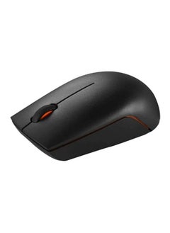 Buy 300 Wireless Compact Mice Black/White/Orange in Saudi Arabia