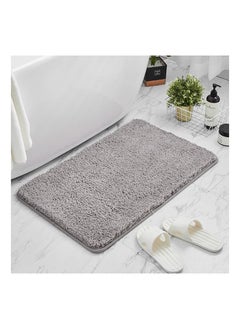 Buy Bathroom Rug Non Slip Bath Mat for Bathroom 50x80 cm in UAE