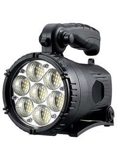 Buy Emergency Lights strong light long range searchlight W866A High Lumens Dual Light LED Front and Rear Flashlight, Rechargeable, 3 Moods light , Power Bank, with Charging Cable Function Work Light Flashlight Work Lamp, Waterproof in Egypt