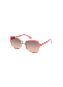 Buy Women's UV Protection Square Shape Sunglasses - GU0010074B55 - Lens Size: 55 Mm - Pink in Saudi Arabia