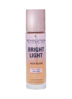 اشتري Makeup Revolution Bright Light Face Glow Illuminate Medium في الامارات