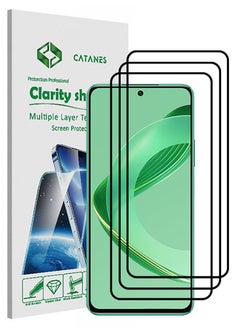 اشتري 3 Pack For Huawei nova 11 SE Screen Protector 9H Hardness Scratch Resistance Screen Protector Touch Sensitive Case Friendly Tempered Glass Film في الامارات