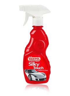 Buy Waxpol Silky Touch Liquid Wax Polish 300ml for Ultimate High Gloss Shine Hydrophobic and UV Protection For Car and Bike in UAE